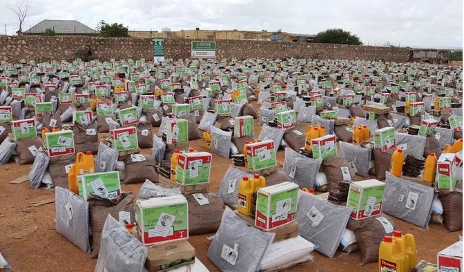 15400 food parcels from Saudi Arabia to the Somaliland