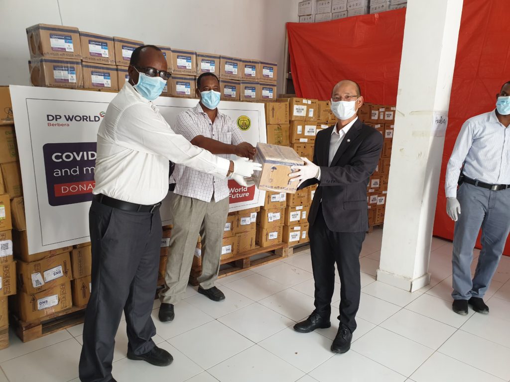 UAE extends a helping hand to Somaliland in the fight against COVID-19 through DP World