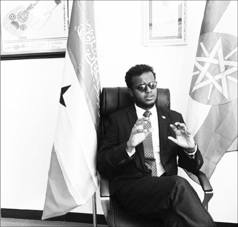 Somaliland Deputy Ambassador to Ethiopia Barkhad Mohamoud Kaariye