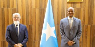 Somalia Acting PM Meets With Turkish Ambassador