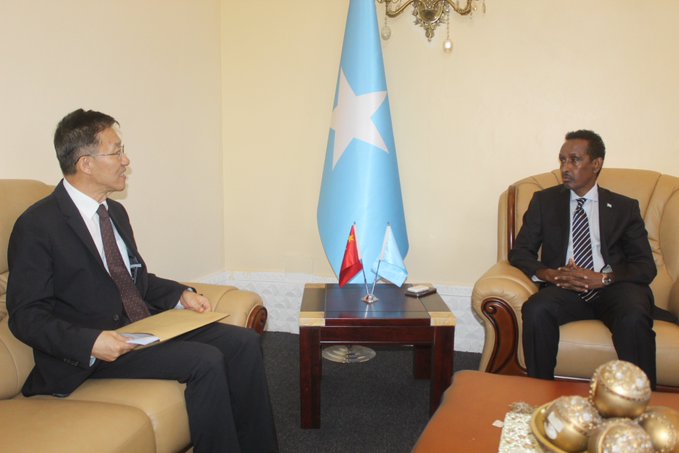 Somalia, China Discuss strengthening relations and cooperation