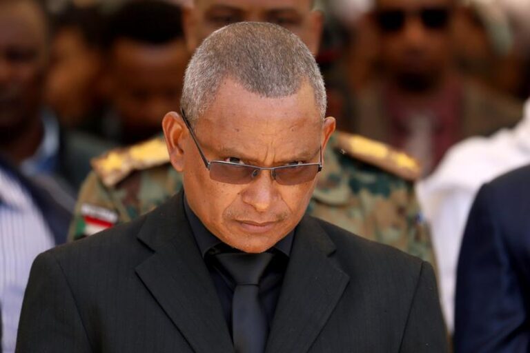 FILE PHOTO: Debretsion Gebremichael, Tigray Regional President, attends the funeral ceremony of Ethiopia's Army Chief of Staff Seare Mekonnen in Mekele, Tigray Region, Ethiopia June 26, 219. Picture taken June 26, 2019. REUTERS/Tiksa Negeri