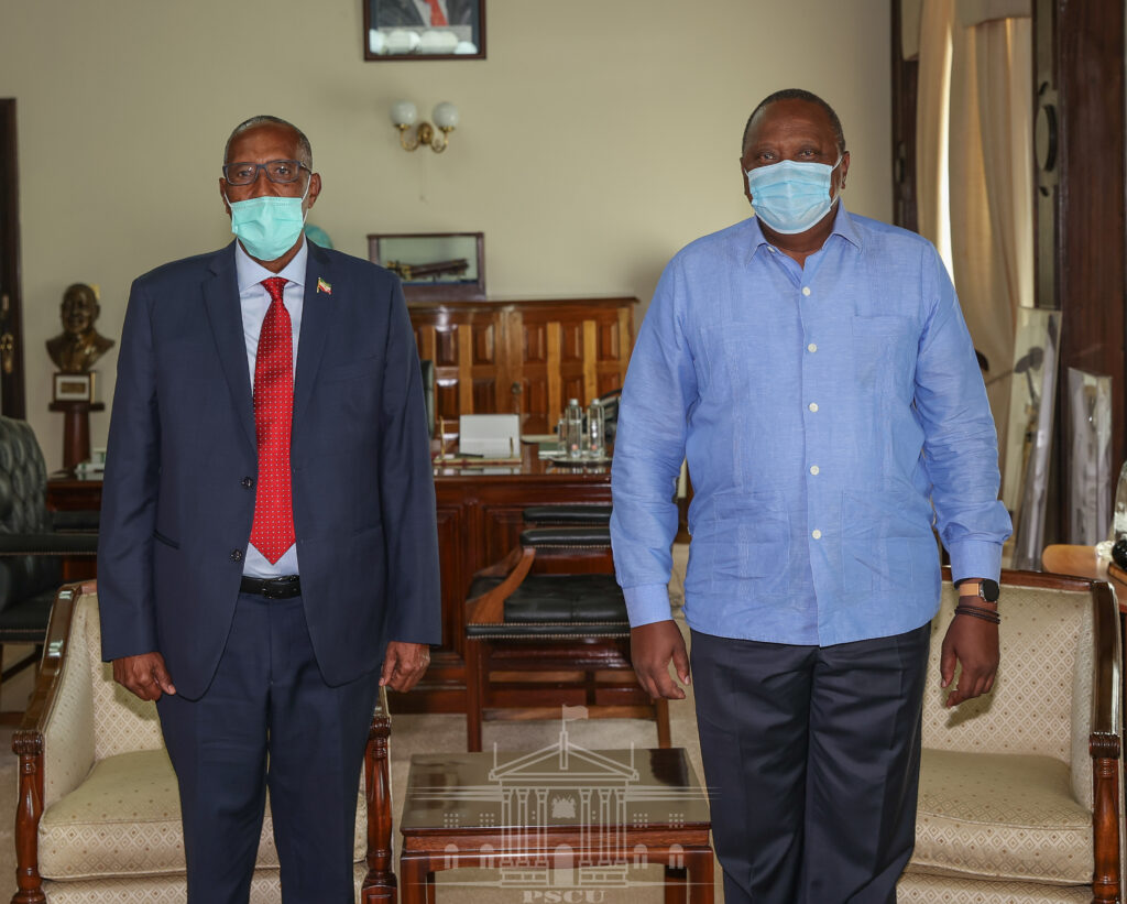 Somaliland, Kenya Presidents discuss issues of mutual interest