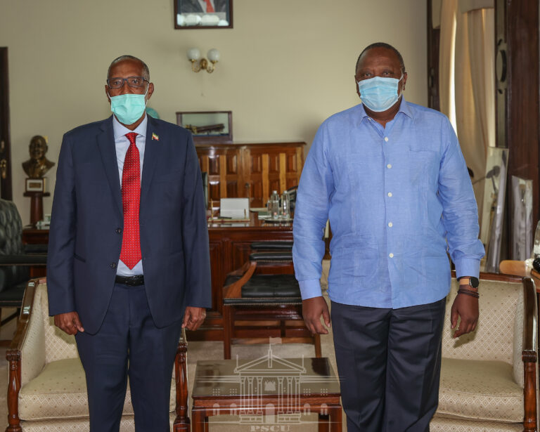 Somaliland, Kenya Presidents discuss issues of mutual interest