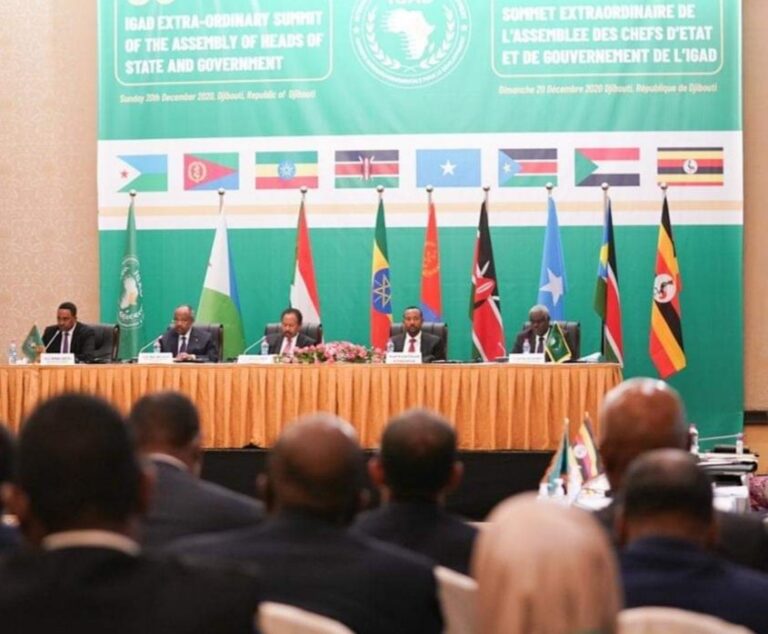 COMMUNIQUÉ OF THE 38th EXTRAORDINARY ASSEMBLY OF IGAD HEADS OF STATE AND GOVERNMENT DJIBOUTI, REPUBLIC OF DJIBOUTI 20TH DECEMBER 2020