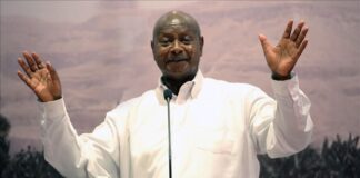 Museveni named winner of Ugandan presidential elections