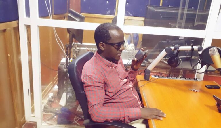 Abdisalam Mohamud Shire: Radio Journalist out to inform and Change Perceptions of People with Disabilities