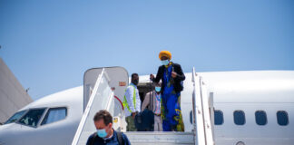 The new Deputy Special Representative of the United Nations Secretary-General (DSRSG), Ms. Anita Kiki Gbeho, arrived in Mogadishu