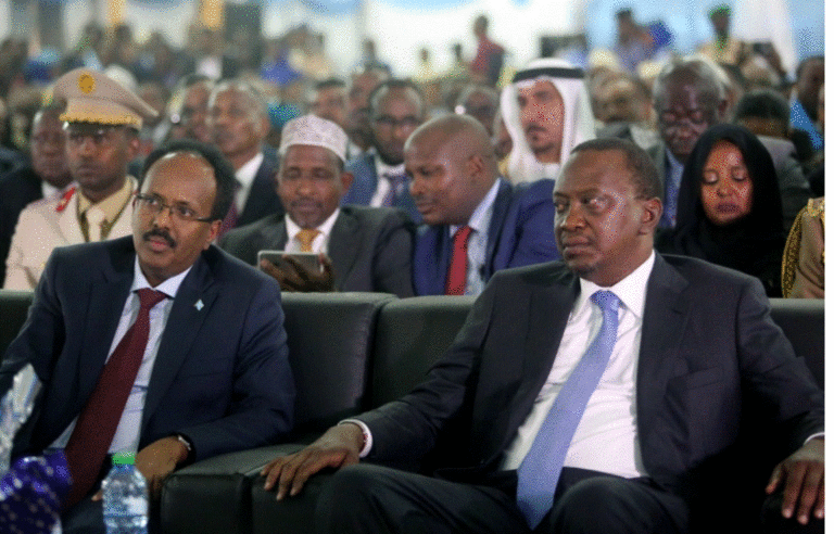 Kenya and Somalia are also at odds over maritime borders, with possibly lucrative Indian Ocean oil and gas reserves at stake [File: Feisal Omar/Reuters]