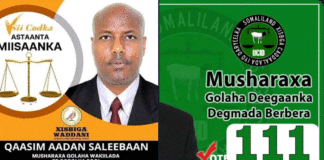 Somaliland Security Forces arrest two candidates from Opposition parties