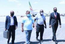Somaliland: Zambia Minister of Justice arrives in Hargeisa