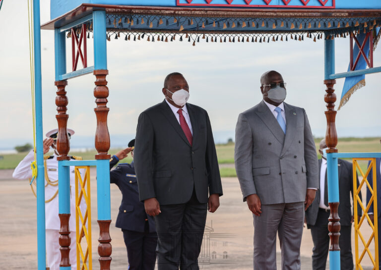 Kenya President Arrives In Kinshasa For A Three-day State Visit Of DR Congo