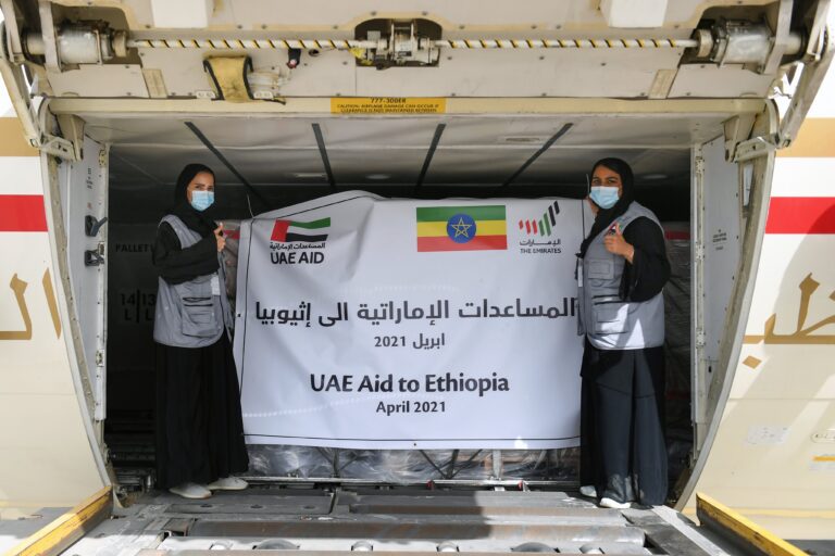 ‏UAE sends humanitarian aid plane to Ethiopia