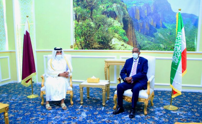 Somaliland President Meets Qatar's Special Envoy