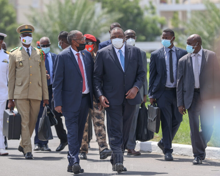 Leaders in show of support for Djibouti’s Guelleh as he takes oath of office