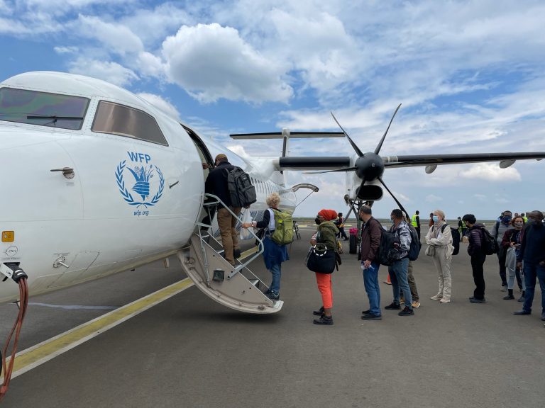 WFP sends first humanitarian passenger flight into Tigray, as famine edges closer in the region
