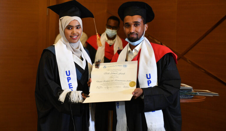 University of Peace students encouraged to contribute to Somalia’s peacebuilding