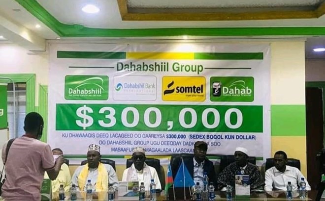 Dahabshiil Group donates $300,000 to Assist Persons Recently Evicted from Las Anod