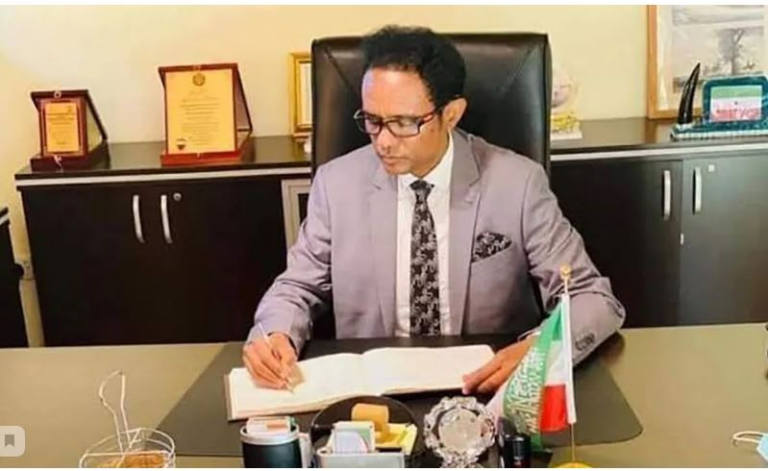 New Somaliland envoy to Kenya Dr. Mohamed Ahmed Mohamoud ‘Barawani’ officially started his mission in Nairobi this week with a promise to build on the already strong ties existing between the two countries.