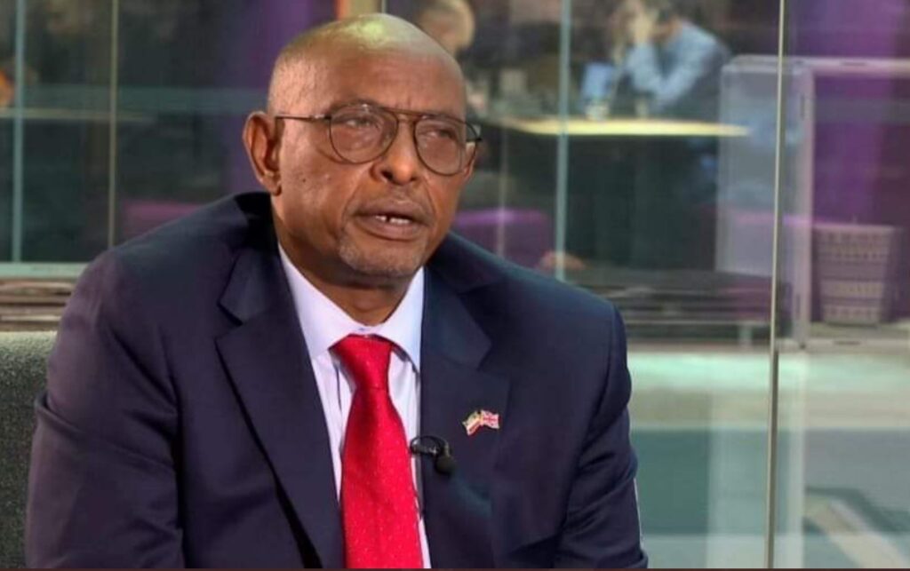 Somaliland Minister of Foreign Affairs & International Cooperation Dr Isse Keyd