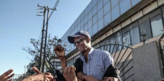 Eskinder Nega has often been put behind bars (AFP/Yonas TADESSE)