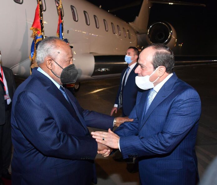 Djibouti president arrives in Egypt for official visit