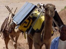 A global charity seeking to improve the lives of children has turned to solar power to help deliver reading material to children in Ethiopia.