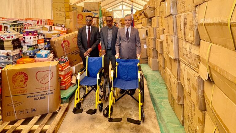 Taiwan’s Rep Office in Somaliland Donates humanitarian supplies