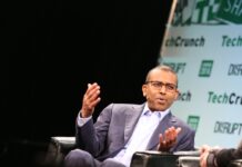 WorldRemit founder and CEO Ismail Ahmed took the stage at TechCrunch Disrupt London to talk about his company and his views on the future of remittances.