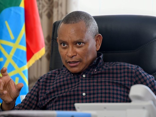 Getachew Reda, a spokesperson for the Tigray People's Liberation Front (TPLF)