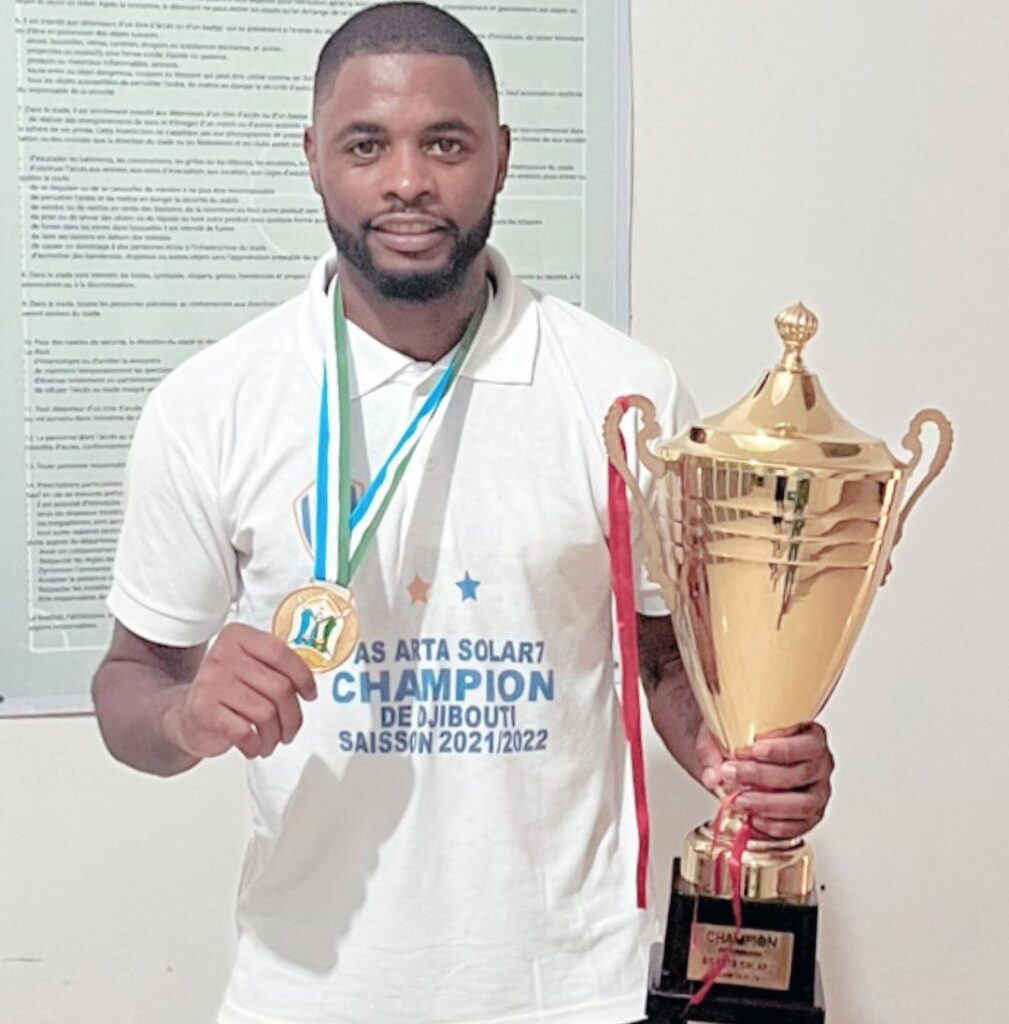 Ex-Arsenal and Barcelona player Alex Song wins second successive Djibouti Premier League title with Arta/Solar7
