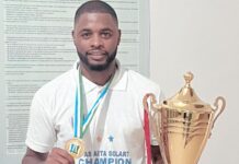Ex-Arsenal and Barcelona player Alex Song wins second successive Djibouti Premier League title with Arta/Solar7