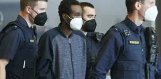 The Somali suspect, an asylum seeker with a history of mental health problems, faces charges including murder and attempted murder Christof STACHE AFP