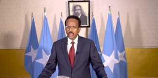 Somalia’s President Mohamed Abdullahi Mohamed announced his candidacy for long-delayed presidential elections