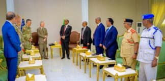 Somaliland President Muse Bihi Abdi today welcomed to Somaliland General Stephen Townsend