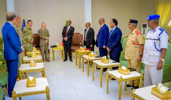 Somaliland President Muse Bihi Abdi today welcomed to Somaliland General Stephen Townsend