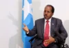 Somalia's Parliament elected former president Hassan Sheikh Mohamoud as the country's new president Sunday.