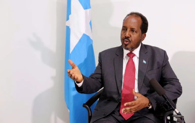 Somalia's Parliament elected former president Hassan Sheikh Mohamoud as the country's new president Sunday.