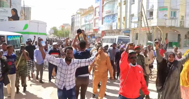 Somaliland Opposition Holds Protest to Demand timely Presidential election