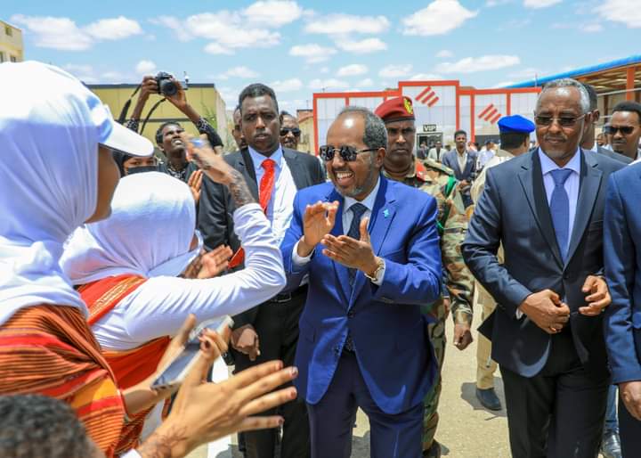 Somalia's President Arrives in Puntland state