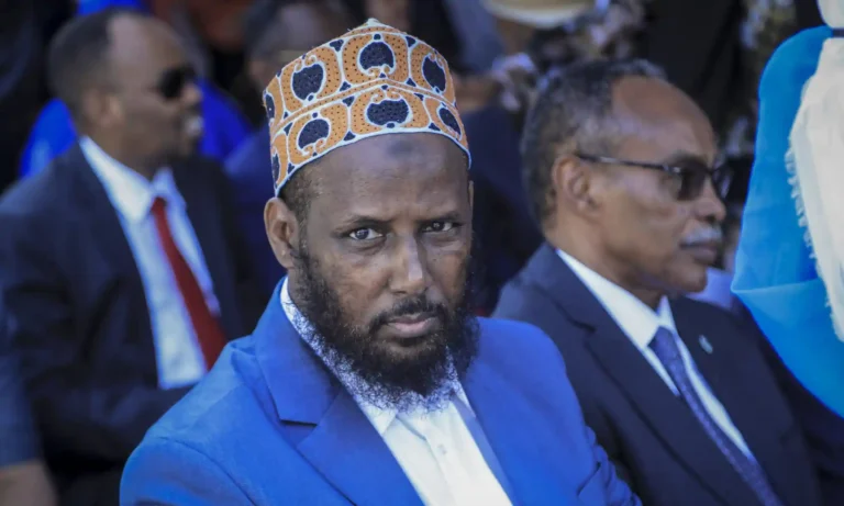 The former deputy leader of al-Shabaab, Mukhtar Robow, is now Somalia’s religious affairs minister. Photograph: Farah Abdi Warsameh/AP