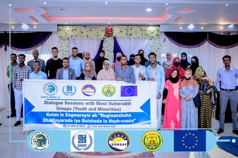 Somaliland: SONYO organized a dialogue session with Most Vulnerable Groups (Youth and Minorities)