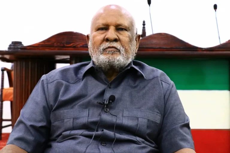 Somaliland Speaker house of elders " GUURTI" Suleiman Mohamoud Adan