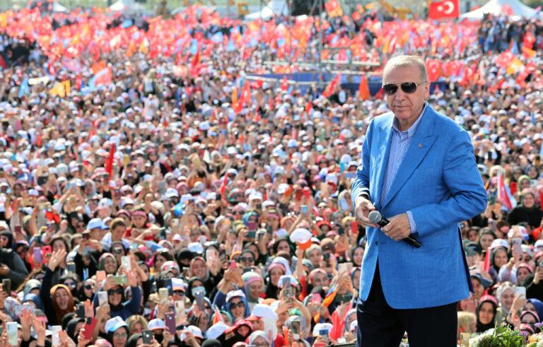Turkish President Recep Tayyip Erdogan says the Turkish people will give the necessary answer to the enemies of Türkiye in the elections on May 14th