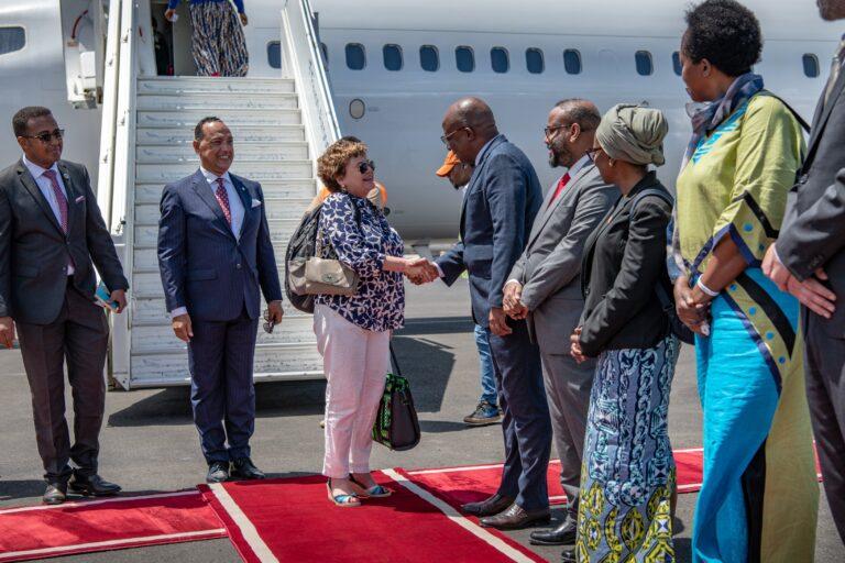 New UN Special Representative for Somalia Catriona Laing Arrives in Mogadishu