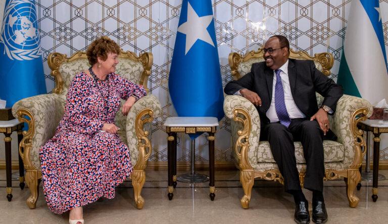 On first Garowe visit, new UN Special Representative hails recent 'one person, one vote' district elections in Puntland