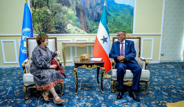 Somalia-Somaliland dialogue, the conflict in Laascaanood, economic development and human rights were among the topics covered in a top United Nations official’s recent visit to Hargeisa
