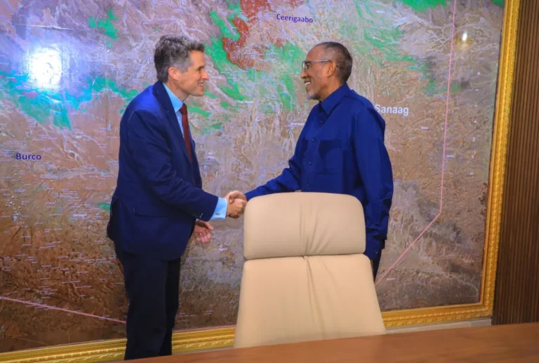 MP Gavin Williamson who campaigned for the independence of the Republic of Somaliland