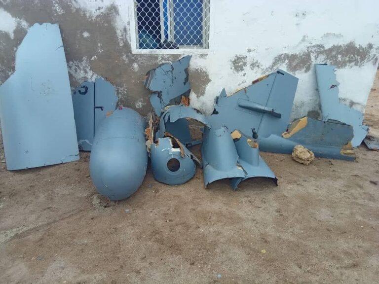 Somaliland Marines Found a crashed US military drone 