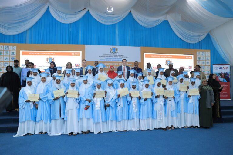 Over 10,000 Young Somali Women Graduate from USAID and UK-Funded Education Program